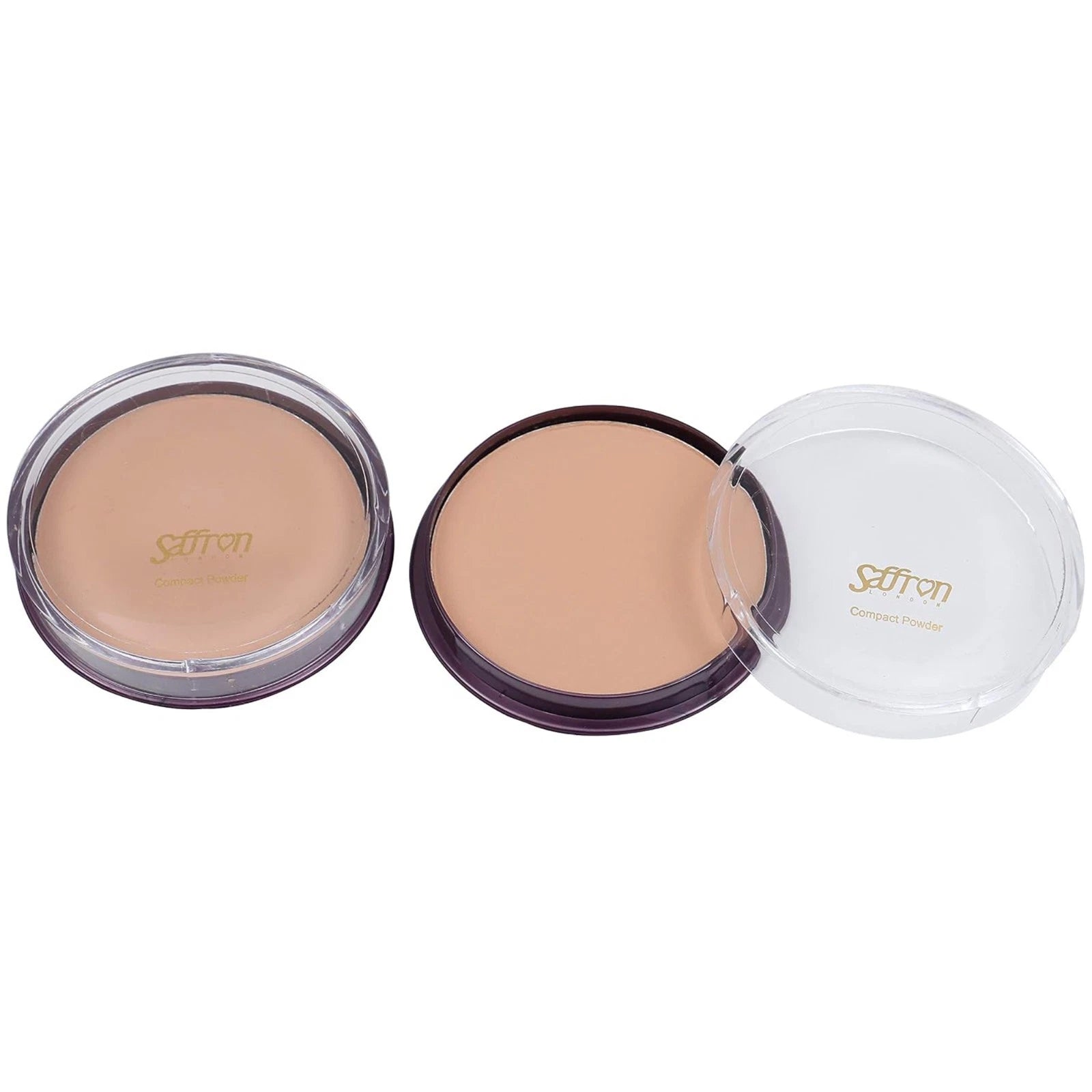 Compact Pressed Face Powder, Long-Lasting Matte Makeup 12g, 12 Shades