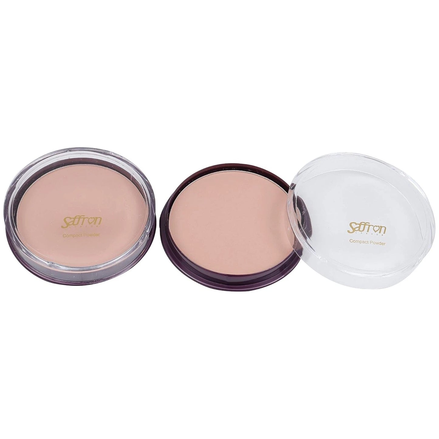 Compact Pressed Face Powder, Long-Lasting Matte Makeup 12g, 12 Shades