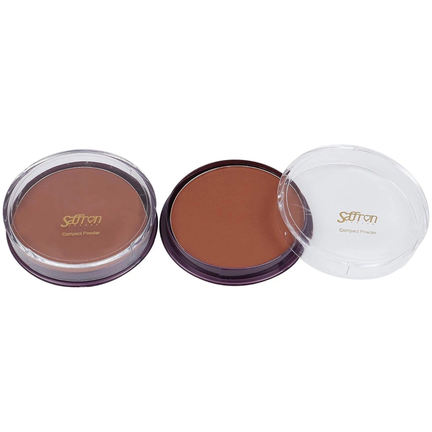 Compact Pressed Face Powder, Long-Lasting Matte Makeup 12g, 12 Shades