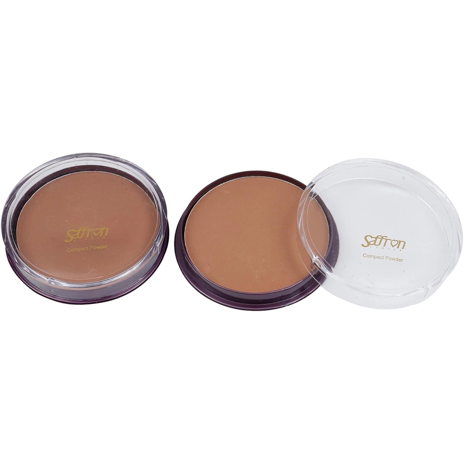 Compact Pressed Face Powder, Long-Lasting Matte Makeup 12g, 12 Shades