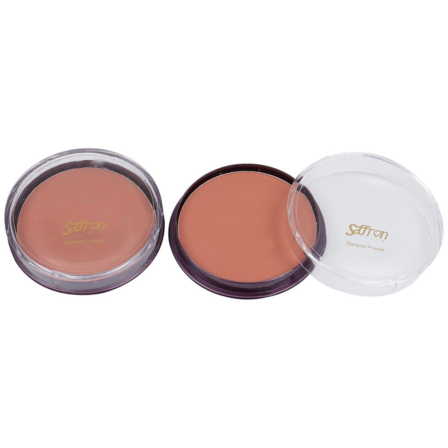 Compact Pressed Face Powder, Long-Lasting Matte Makeup 12g, 12 Shades