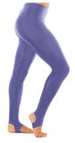 Girl's Nylon Stirrup Leggings Activewear Soft Yoga Tights