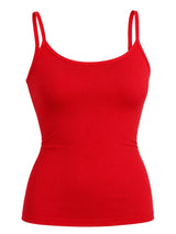Crazy Chick Ladies Microfibre Red Vest Top