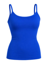 Crazy Chick Ladies Microfibre Royal Blue Vest Top