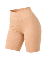 Crazy Chick Ladies Nude Cotton Cycling Shorts