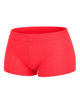 Crazy Chick Ladies Red Microfibre Hot Pants