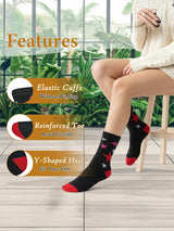 Active Star Ladies Thermal Print Winter Socks Pack of 3