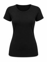 Ladies Black Heat Control Thermal T-Shirt