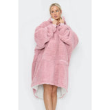 Women's Teddy Fabric Hoodie Blanket