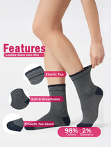 Ladies Modern GEO Patterned Cotton Socks 3 Pack