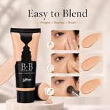 Moisturising BB Cream Face Makeup, Natural Finish, 6 Shades