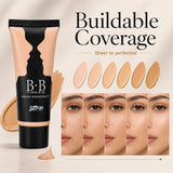 Moisturising BB Cream Face Makeup, Natural Finish, 6 Shades