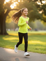 Girls Camisoles Microfibre Plain Yoga Gym Training Vest Tops