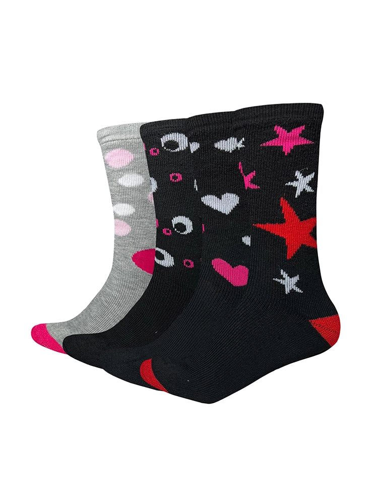 Active Star Ladies Thermal Fashion Socks (Pack of 3 Pairs)