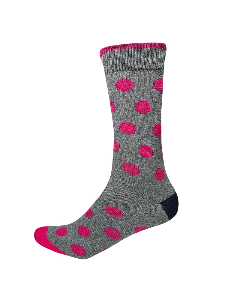 Ladies Modern GEO Patterned Cotton Socks 3 Pack