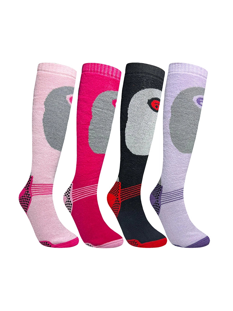 Ladies Full Cushion Ski Socks One Pair