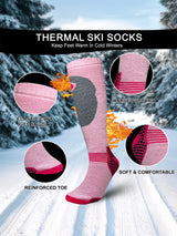 Ladies Full Cushion Ski Socks One Pair