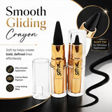 Saffron Black Bold Kajal Smudge-Proof Long-Lasting Eyeliner 1 Piece or Tray of 24