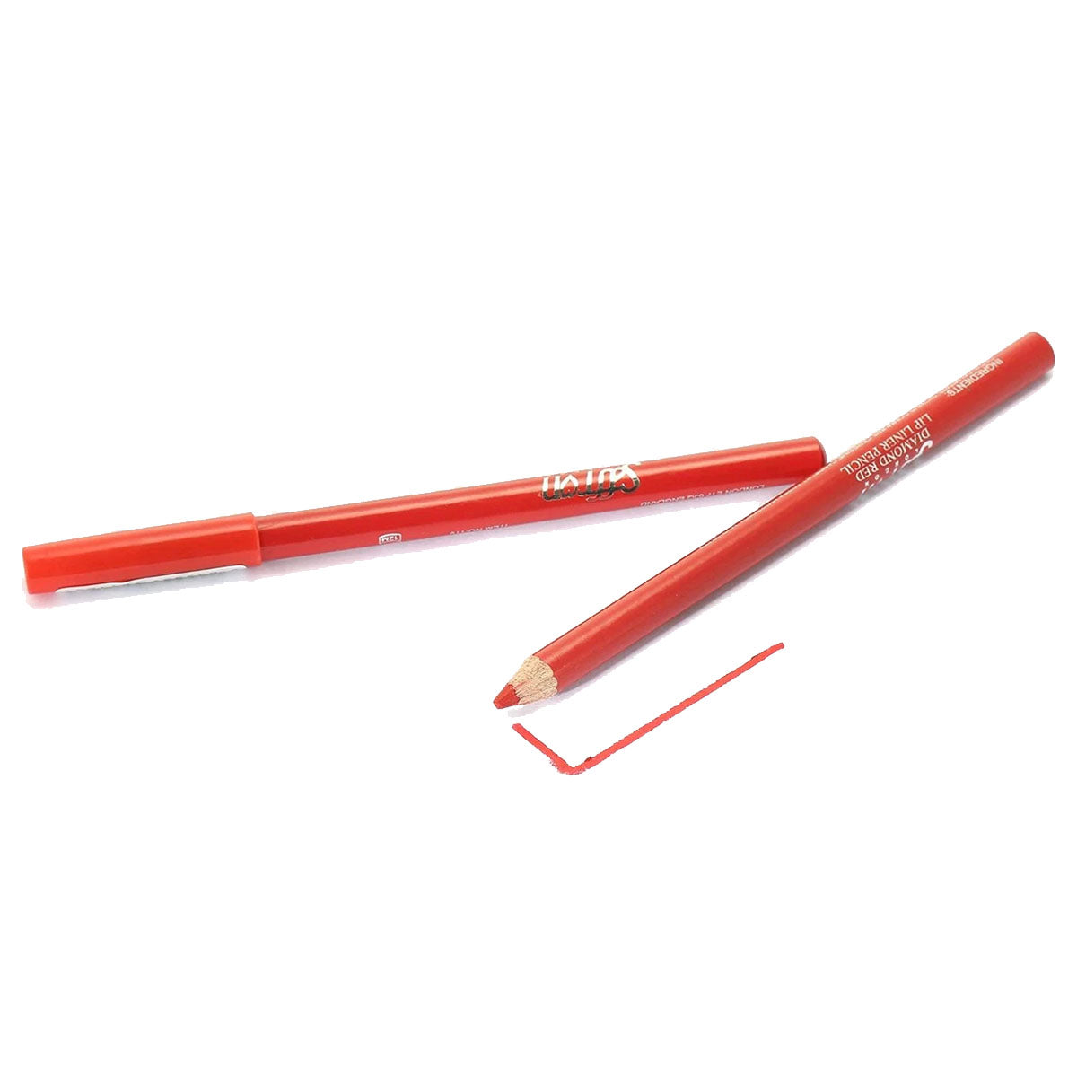 Long-Lasting Lip Liner Pencil Makeup, Red & Wine Shades