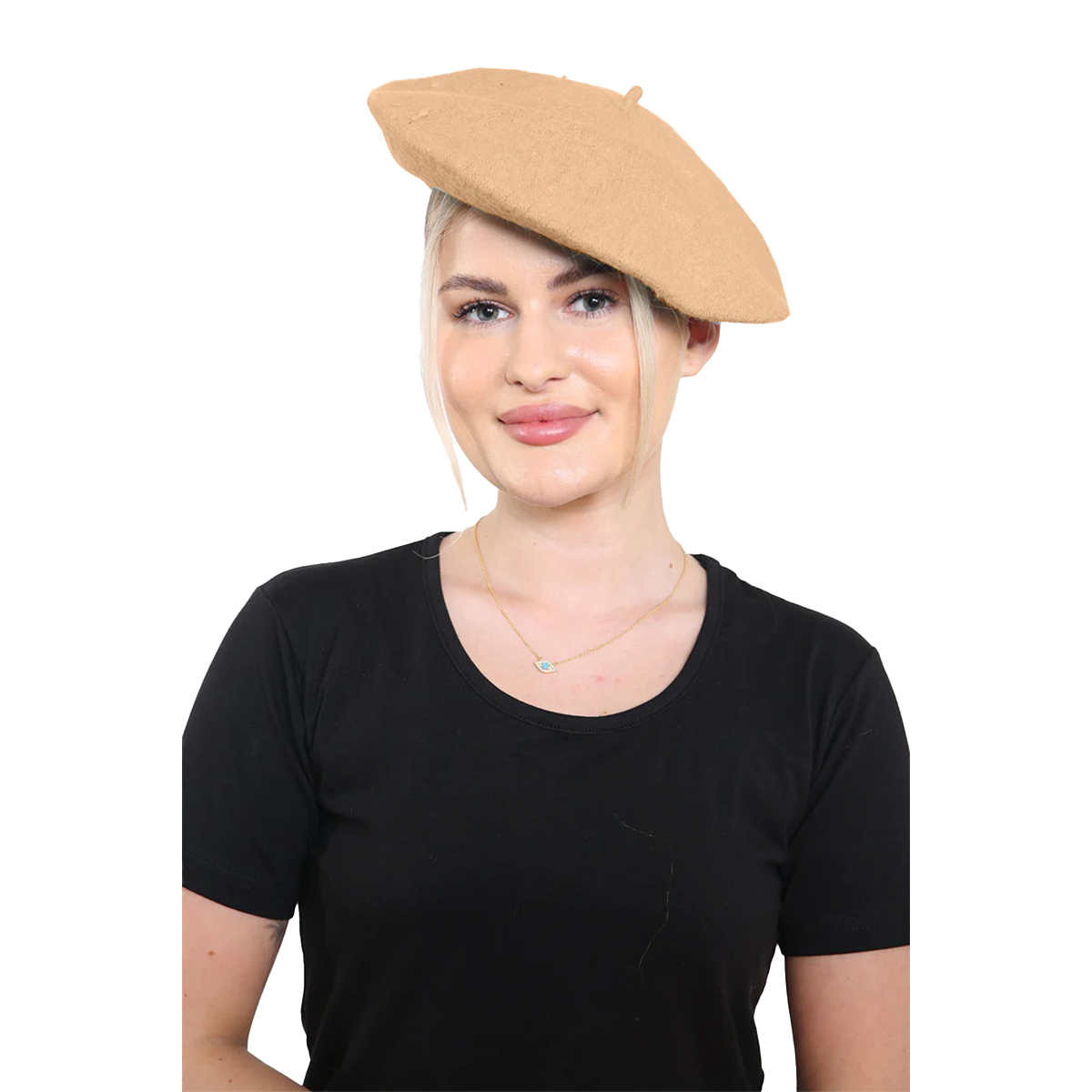 Wool French Style Beret Hat