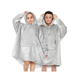 Children's Hug and Snug Blush Hoodie Blanket