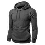 Unisex Fleece Pullover Black Hoodie