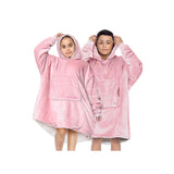 Children's Hug and Snug Blush Hoodie Blanket