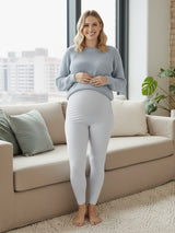 Women's Maternity Leggings Stretchy Cotton Breathable Tights