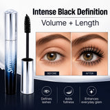 Waterproof Black Mascara, Volumising & Lengthening Eye Makeup 10ml