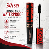Waterproof Long Lash Black Mascara, Long-Lasting Eye Makeup 6ml