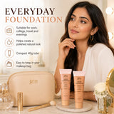 Women’s Liquid Foundation Makeup, 6 Light to Dark Shades