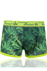 Men’s All Over Botanical Leaf Printed Hipster Boxers 3 Pack