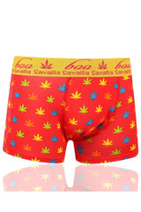Men’s Bold Botanical Graphic Leaf Print Hipster Boxers 3 Pack