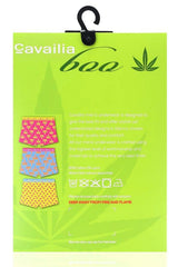 Men’s Funky Botanical Leaf Print Hipster Boxer Shorts 3 Pack