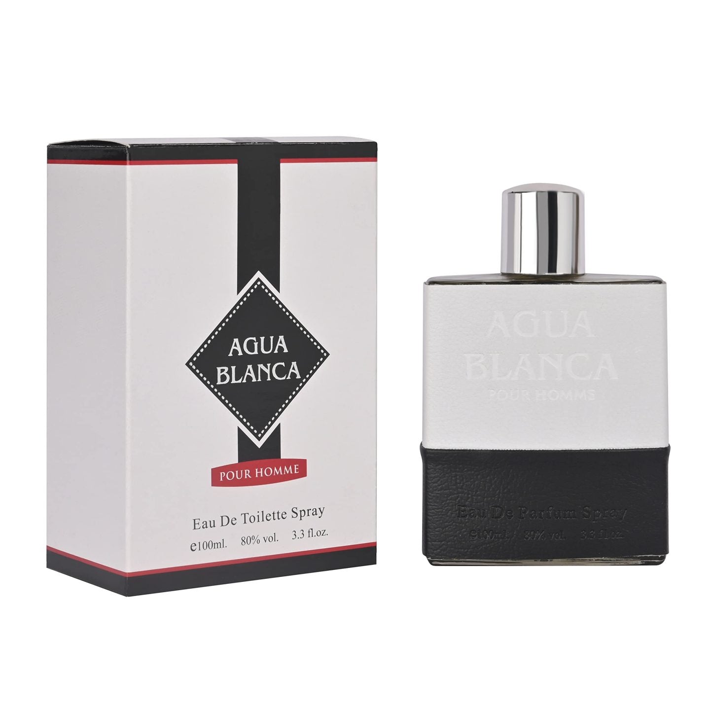 Agua Blanca Men's Eau De Toilette Aftershave Spray 100ml Pack of 12