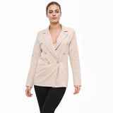 Women's Double Breasted Blazer Coat