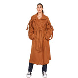 Women's WInter Belted Long Line Fashion Coat