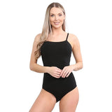 Adult Cotton Camisole Ballet Gym Dancewear Sleeveless Bodysuit Leotard Top