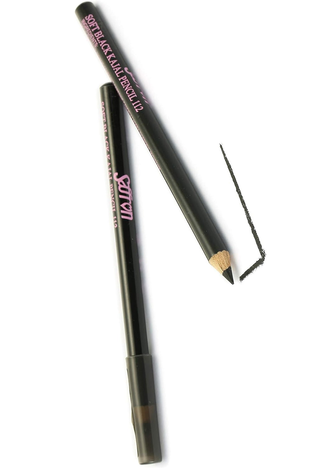 Black Eyeliner Pencil Kajal Pack of 12 Pcs
