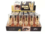 Black Kajal Eye Pencil Smooth & Easy Application Tray of 24