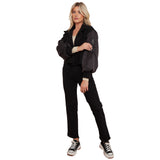 Women's Winter Blazer Style Bomber Jacket