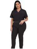 Women's Scrubs With Pockets Plus Size