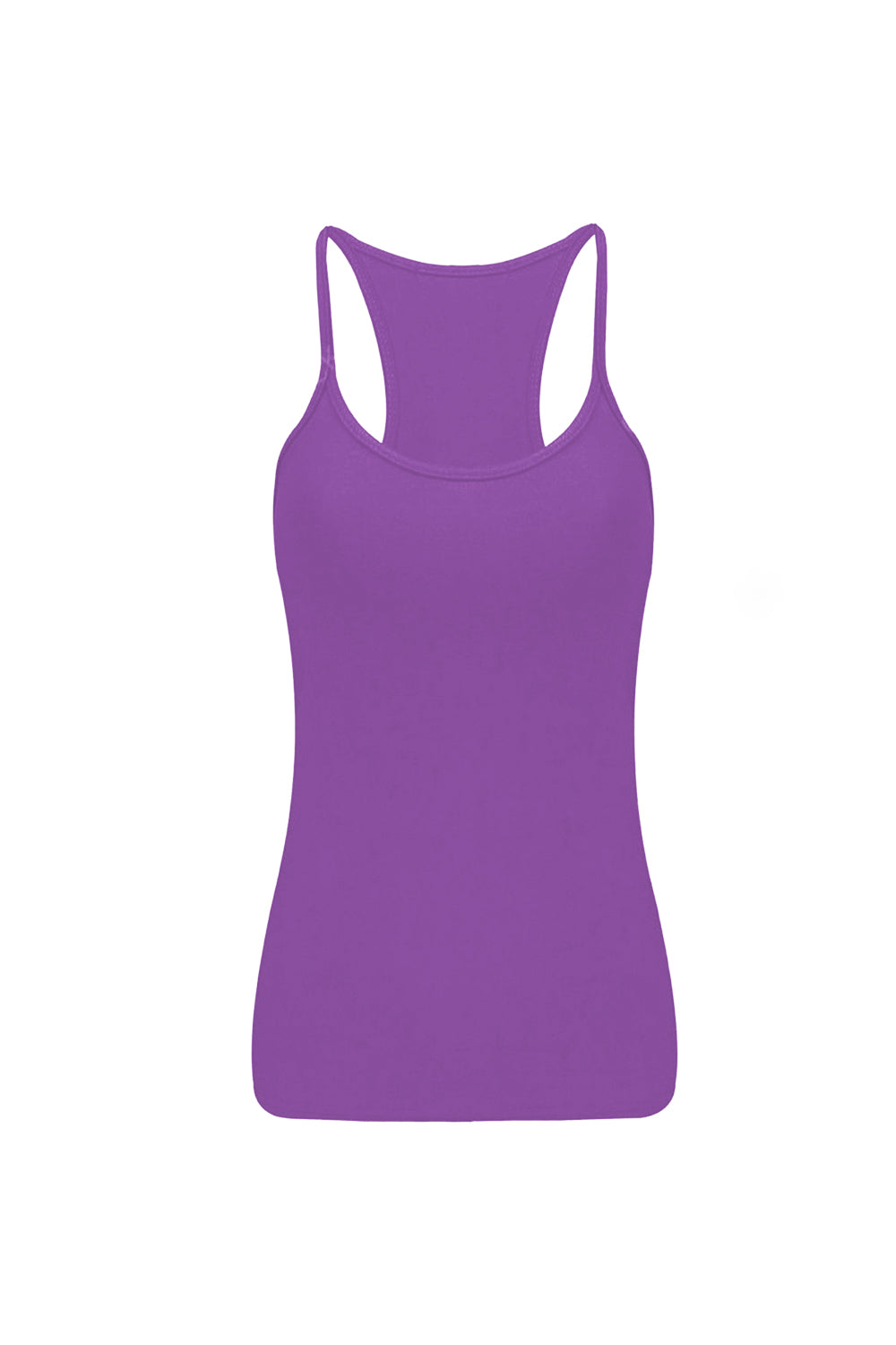 Girls Camisoles Microfibre Plain Yoga Gym Training Vest Tops
