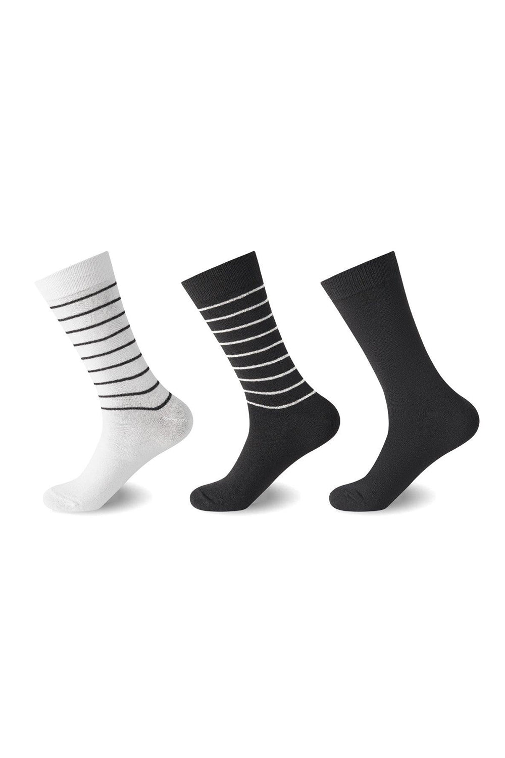 Ladies Celebration Gala Striped Cotton Socks 3 Pack