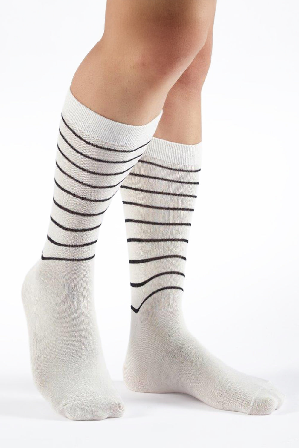 Ladies Celebration Gala Striped Cotton Socks 3 Pack