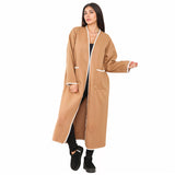 Ladies Long Line Stitched Coatigan