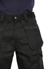 Men's Cordura Combat Work Trouser Pant with Knee Pad Pockets