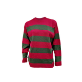 Adult Stripe Knitted Jumper Long Sleeve Pullover Sweatshirt