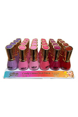 Nail Polish Assorted Colours Tray 3 Pack of 24 Pcs