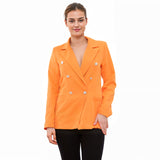 Women's Double Breasted Blazer Coat